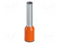 Tip: bootlace ferrule; insulated; copper; 4mm2; Bit len: 12mm PHOENIX CONTACT AI4-12OG