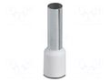 Tip: bootlace ferrule; insulated; copper; 16mm2; Bit len: 18mm PHOENIX CONTACT AI16-18WH