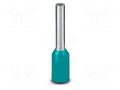 Tip: bootlace ferrule; insulated; copper; Bit len: 8mm; tinned PHOENIX CONTACT AI-S1-8TQ