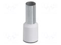 Tip: bootlace ferrule; insulated; copper; 16mm2; Bit len: 12mm PHOENIX CONTACT AI16-12WH