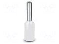Tip: bootlace ferrule; insulated; copper; 0.75mm2; Bit len: 6mm PHOENIX CONTACT AI0.75-6WH