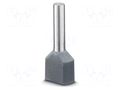 Tip: bootlace ferrule; insulated,double; copper; 0.75mm2; tinned PHOENIX CONTACT AI-TWIN2X0.75-10GY