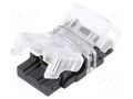 LED tape connector; for tape-wire connection; for ribbon cable POS 4S-CON-WS-10MM