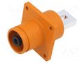 Connector: DC supply; socket; ES-350A; 1.5kV; PIN: 1; IP67; screw DEGSON ELECTRONICS ESS-350A-120-B-OR
