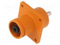 Connector: DC supply; socket; ES-350A; 1.5kV; PIN: 1; IP67; screw DEGSON ELECTRONICS ESS-350A-120-S-OR