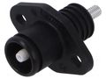 Connector: DC supply; socket; ES-50A; 1kV; PIN: 1; screw; 6mm2; 50A DEGSON ELECTRONICS ESS-50A-06-B-BK
