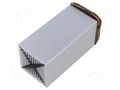 Heatsink: extruded; natural; L: 100mm; W: 50mm; H: 50mm; 1.38K/W FISCHER ELEKTRONIK LAM/5/100/12