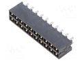 Connector: PCB-cable/PCB; socket; male; PIN: 20; miniMATE; straight SAMTEC IPT1-110-01-L-D