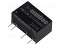 Converter: DC/DC; 1W; Uin: 21.6÷26.4VDC; Uout: 12VDC; Iout: 84mA AIMTEC AM1DM-2412SH60EZ