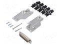 Connector: D-Sub; PIN: 25; plug; male; angled 90°; soldering; white ENCITECH DCMR25-FK-DBP-W-K