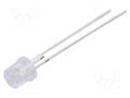 LED; green; 5mm; 12000÷14400mcd; 140°; Front: flat; 3.2÷3.6VDC OPTOSUPPLY OSG59L57E1P