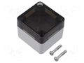 Enclosure: multipurpose; X: 50mm; Y: 52mm; Z: 40mm; 1554; light grey HAMMOND HM-1554A2GYSL