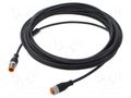 Cable: for sensors/automation; M12; PIN: 4; 10m; plug; 230VDC; 4A LUMBERG AUTOMATION LUMBERG-29620