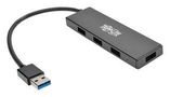 4-PORT PORTABLE SLIM USB 3.0 SUPERSPEED HUB W/ BUILT IN CABLE 12AC2814 U360-004-SLIM