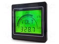 Meter: multifunction; digital,mounting,programmable; on panel TRUMETER APM-MAX-M23-NU-4R