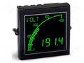 Meter: multifunction; digital,mounting,programmable; on panel TRUMETER APM-M1-APO
