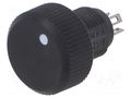 Potentiometer: shaft; single turn; 100kΩ; 1W; ±10%; linear; cermet VISHAY P16NP104KA