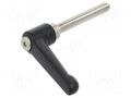 Lever; adjustable; Thread len: 63mm; Lever length: 63mm; GN 300.1 ELESA+GANTER GN300.163M863SW