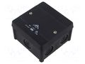 Enclosure: junction box; X: 87mm; Y: 87mm; Z: 52mm; polypropylene PP SPELSBERG ABOX-025-L/SW