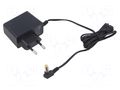 Power supply: switching; mains,plug-in; 12VDC; 1.5A; 18W; 85% ESPE E18-1812-212