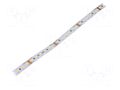 LED tape; white; 2835; LED/m: 120; 8mm; IP64; 120°; 9.6W/m; CRImin: 80 POS HQS-96120WP-24