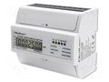 Counter; digital,mounting; for DIN rail mounting; three-phase QOLTEC QOLTEC-50989