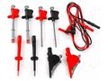 Test leads; 10A; black,red; 1kVDC HT INSTRUMENTS HTI-HA441000