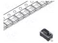 Microswitch TACT; SPST; Pos: 2; 0.05A/12VDC; SMT; 1.27N; 5mm CONNFLY TACT4203-22130-R