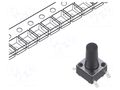 Microswitch TACT; SPST; Pos: 2; 0.05A/12VDC; SMT; 1.57N; 6x6x3.5mm CONNFLY TACT4203-121160-R
