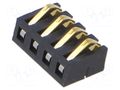 Connector: battery; SIB SAMTEC SIB-104-02-F-S-LC