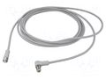 Cable: for sensors/automation; PIN: 8; 5m; plug; 60VDC; 60VAC; 2A BINDER 773730372740908-05