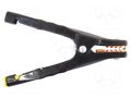 Crocodile clip; 36A; 70VDC; 33VAC; black; Grip capac: max.40mm ELECTRO-PJP PJP5064/3286-N/N