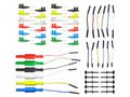 Clamp test lead set; white,black,red,blue,green,yellow ELECTRO-PJP PJP44500