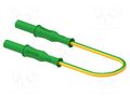 Test lead; 20A; banana plug 4mm,both sides; insulated; Len: 1.5m ELECTRO-PJP PJP2319-IEC-150JV