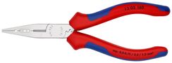 KNIPEX 13 05 160 Electricians' Pliers with multicomponent handles chrome-plated 160 mm 13 05 160 4003773071426