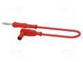 Test lead; 70VDC; 33VAC; 12A; Len: 1.5m; red; Insulation: PVC ELECTRO-PJP PJP2040-150R