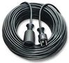 EXTENSION LEAD, SCHUKO, BLACK, 3M 1165430