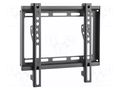 Holder; for wall mounting; 35kg; 23÷42"; black; permanent GEMBIRD WM-42F-04