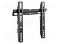 Holder; for wall mounting; 40kg; 23÷42"; black; Dim: 243x231x22mm GEMBIRD WM-42F-02