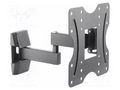 Holder; for wall mounting; 20kg; 23÷42"; black; Dim: 300x230x255mm GEMBIRD WM-42ST-01