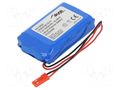 Re-battery: Li-Po; 7.4V; 2200mAh; cables,JST SYP-02T-1 socket AKYGA BATTERY AKY-LP903759-2S1P