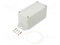 Enclosure: multipurpose; X: 60mm; Y: 120mm; Z: 60mm; ZP; ABS; gasket KRADEX ZP1206060UJHABS