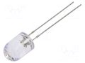LED; yellow; 8mm; 5800÷7000mcd; 30°; Front: convex; 2.1÷2.6VDC OPTOSUPPLY OSYYP28B31B