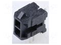 Connector: wire-board; socket; male; PIN: 2; Micro-Fit 3.0; 3mm; 2x1 MOLEX MX-43045-0222