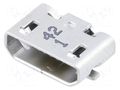 Connector: USB B micro; socket; on PCBs; SMT; PIN: 5; horizontal MOLEX MX-47346-1001