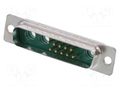Connector: Special D-Sub; PIN: 13(3+10); plug; male; for cable MOLEX MX-173107-0063