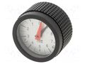 Knob; Ø: 51mm; H: 48mm; technopolymer PA; with analog readouts ELESA+GANTER CE.56132