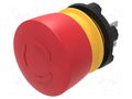 Switch: emergency stop; 22mm; Stabl.pos: 2; NC x2; red; none; 84 EAO 84-5540.0020
