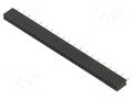 Pin socket; PIN: 20; 1x20; 2.54mm DISPLAY VISIONS EAB254-20