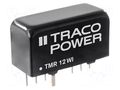 Converter: DC/DC; 12W; Uin: 9÷36VDC; Uout: 24VDC; Iout: 500mA; SIP8 TRACO POWER TMR12-2415WI
